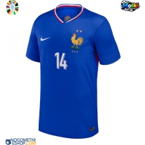 Moški Nogometni dresi Francija Adrien Rabiot #14 Domači EP 2024 Kratek Rokav